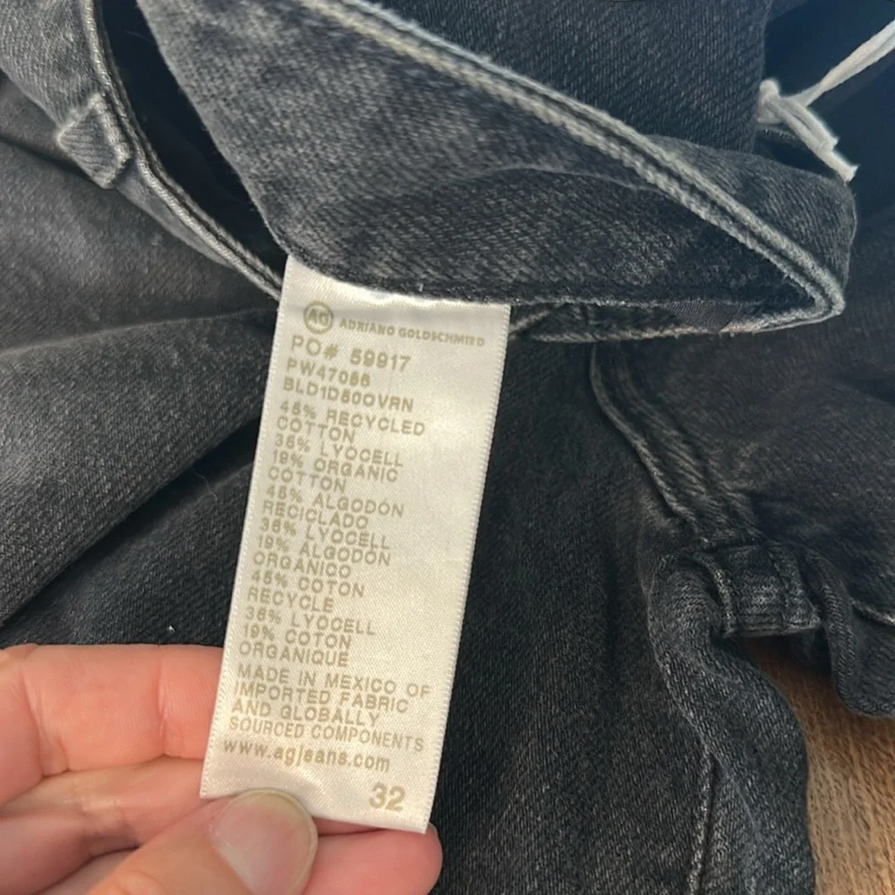 AG Kora high waist, wide leg jeans, sz 32 NWT - Picture 10 of 10